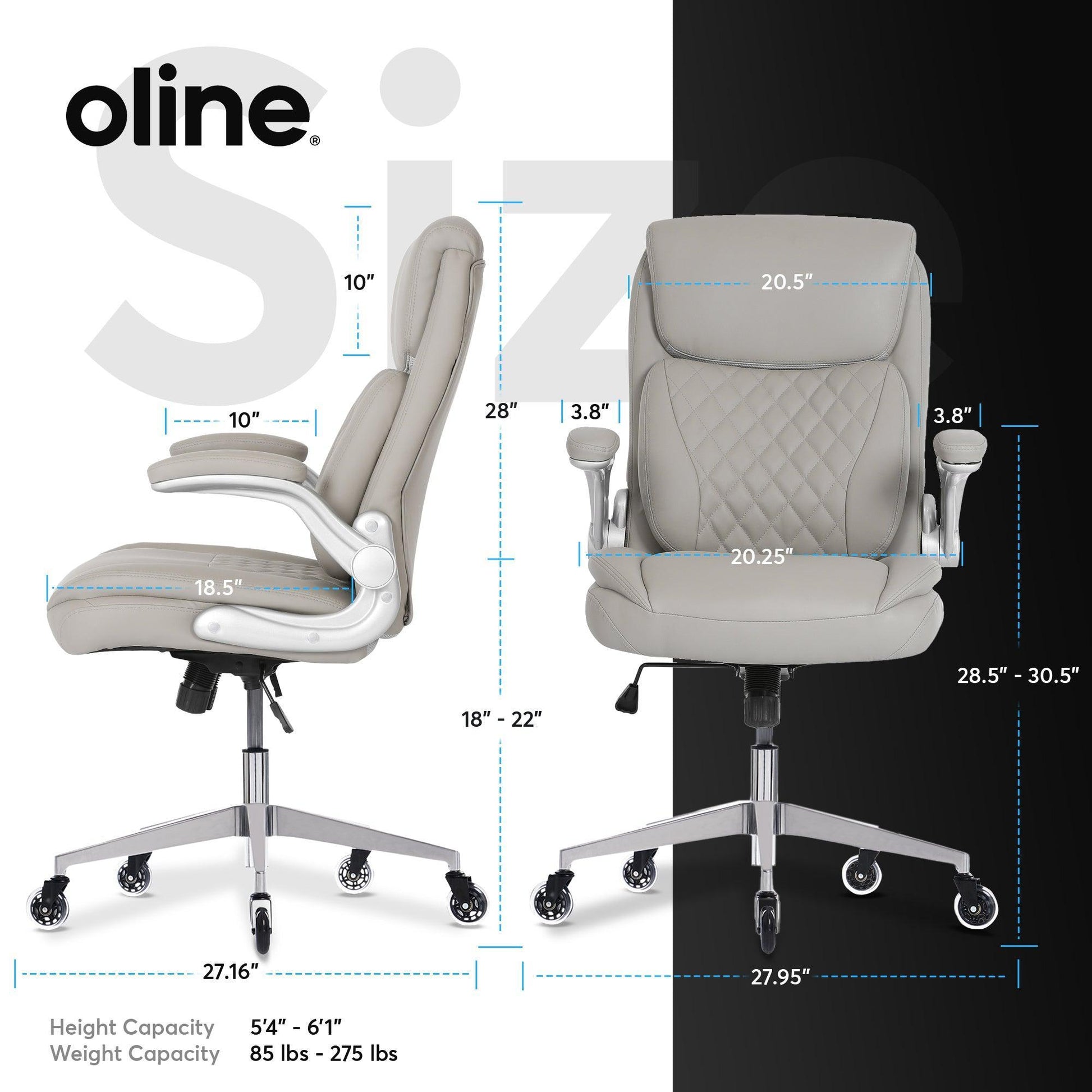 ErgoAce Executive Ergonomic Office Chair - Oline