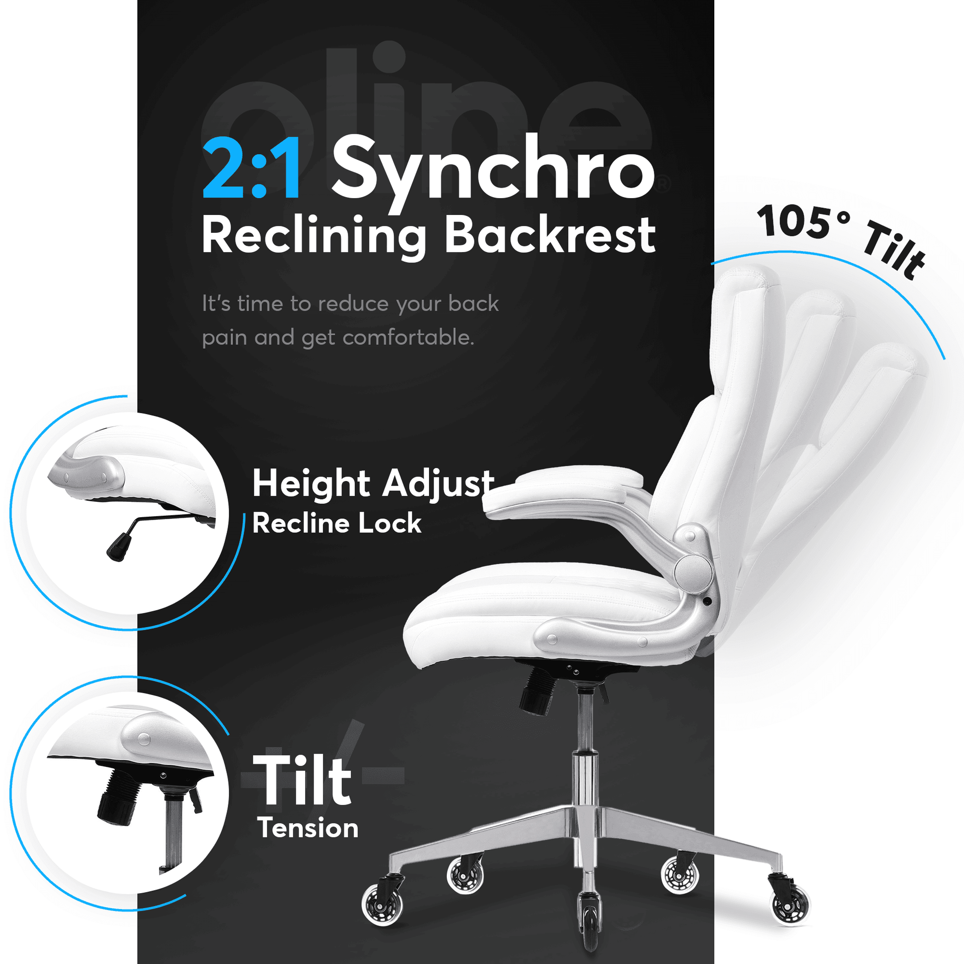 Oline ErgoAce Executive Ergonomic Office Chair